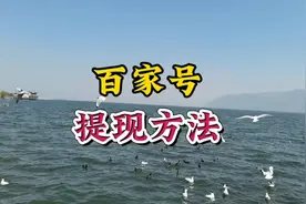 百家号提现方法和详细操作设置，看看九个月的收入怎么样？视频封面