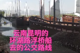 云南昆明环湖路浮桥去的公交线路视频封面