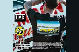 狠货！LMC联名MOONEYES美式复古车大赛BORN FREE纪念 短袖TEE视频封面