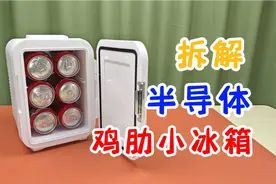 太鸡肋！半导体制冷车载小冰箱，试玩拆解