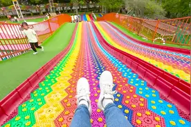 陪宝宝体验坑爹过山车，很欢乐很刺激很好玩，就是有些费爹 #陪视频封面