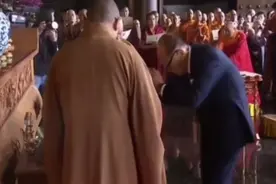 李嘉诚携两儿子在慈山寺进香，求菩萨保佑#世上没有万世的基业视频封面