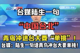 台媒陆生一句“中国台北”青鸟冲进台大要“单挑”？视频封面