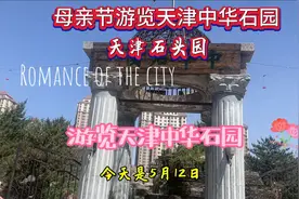 游览天津中华石园，园中汇聚各种的石头，是观石赏景的好去。