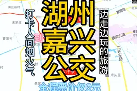 湖州到嘉兴的公交线路来了，全程票价仅6元，经过:桐乡视频封面