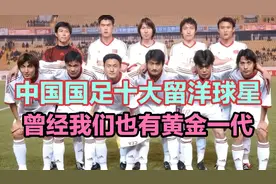 国足队史十大留洋球星，曾经的黄金一代，也是我们国人的骄傲🫡🫡视频封面