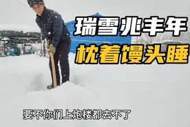 东北又迎来一场暴雪，咱家棚子快压塌了，这才是真正的鹅毛大雪！