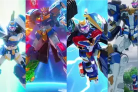 盘点炫卡斗士主角炫蓝闪电目前的全形态