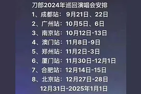 刀郎老师巡回演唱会安排时间