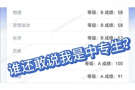 我的高中会考成绩出来了，全科合格通过，我看谁还敢说我是中专生视频封面