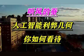 听风的蚕，人工智能利弊几何！你如何看待！视频封面