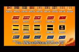 宣传部队了解中国人民解放军——目前解放军的军衔