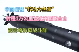 我国的最强核动力鱼雷射程达1万公里能击垮航母战斗群视频封面