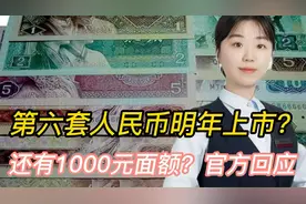 第六套人民币明年上市？还有1000元面额？官方回应