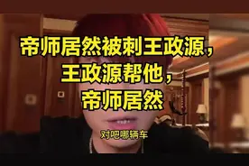 帝师居然被刺王政源，王政源帮他，帝师居然这样说他视频封面