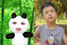 萌娃cosplay，小熊猫与小兔子