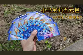 小马宝莉五元包最稀有是SSS彩虹化，我来看看到底这些卡值多少钱视频封面