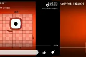 数字方块1到1M但是和自己的100倍对比，正常的有分集