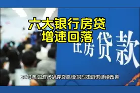 六大国有银行房地产对公贷款增速有所回落视频封面