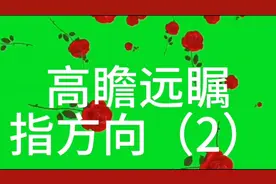 高瞻远瞩指方向视频封面