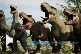 各种恐龙叫声 沧龙霸王龙声音很震撼 棘龙叫声诡异