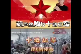 葫芦丝降b《十送红军》视频封面