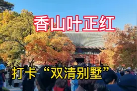 深秋时节游北京香山，打卡伟人居住过的“双清别墅”！视频封面
