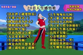 20首人生感悟歌，陪你走过春夏秋冬