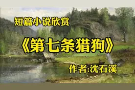 短篇小说欣赏《第七条猎狗》作者，沈石溪