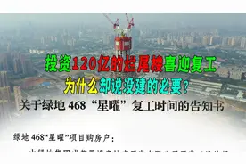 同样是烂尾楼！为什么花700亿建议爆破，投资120亿的复工？视频封面