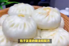 包子发面的做法和配方，记住3个小技巧，又白又胖又松软，喷喷香视频封面