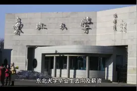 东北大学毕业生去向及薪资视频封面
