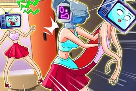 女监控人意外获得丘比特之箭，接下来发生非常搞笑的事情视频封面