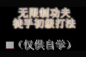 无限制格斗术徒手初级打法教学