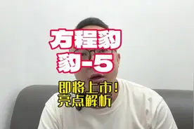 比亚迪方程豹！豹 5即将上市！