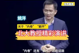 #北大教授精彩演讲# 揭秘“内卷”与“躺平”视频封面