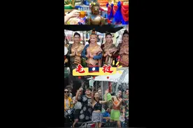 💦2025东南亚泼水节🇱🇦老挝泼水节💦传统与现代的碰撞！视频封面