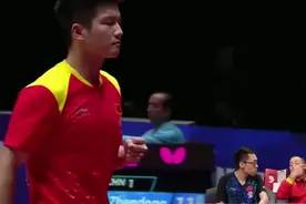 2018年刘国梁解说小胖的比赛，已经对他高度评价。#樊振东视频封面