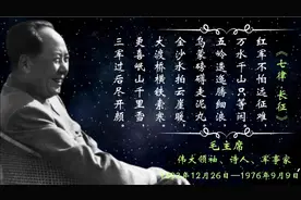 毛泽东诗词：革命情怀与文学造诣的完美结合，给我们留下文学瑰宝视频封面