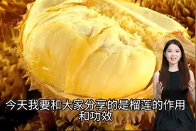 榴莲的作用和功效视频封面
