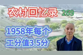 1958年横涧农业社年终每个劳动工分值3.5分，农民年均收入18.8元视频封面