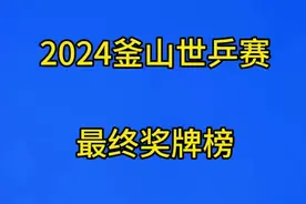 釜山世乒赛最终奖牌榜，一起来看看吧视频封面