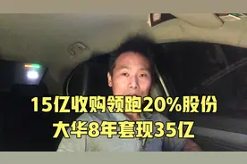 法国车企15亿欧元收购领跑汽车20%股份，大华8年套现35亿.....