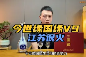 江苏很有影响力的白酒品牌，今世缘国缘V9测评，很特别的苏派酱香视频封面