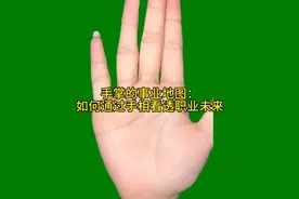 手掌的事业地图：如何通过手相看透职业未来