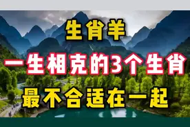 生肖羊生相克的3个生肖最不合适在一起视频封面