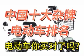 🔥中国十大杂牌电动车！你选对了吗？