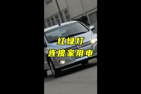 大爷发现红绿灯电连接在自己家电表上#道路安全 #红绿灯规则