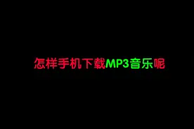 怎样在手机上下载MP3 歌曲吗？