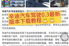 手机版高仿BeamNG,辛迪汽车驾驶0.3最新版下载教程来啦！😁😁😁